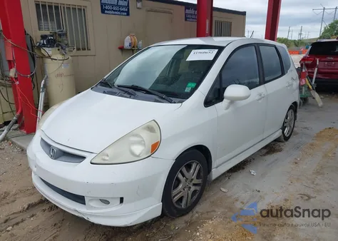 2007 Honda Fit Sport from USA, damaged, VIN JHMGD38667S049679